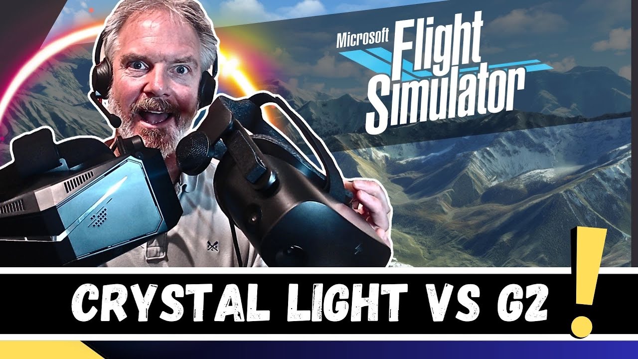 ALASKA! Pimax Crystal Light TEST! Crystal Light vs Reverb G2