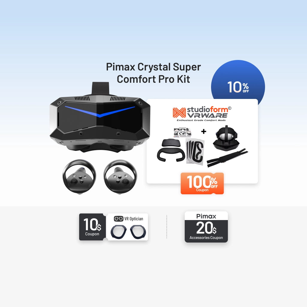 Pimax Crystal Super Comfort Pro kit – Pimax Store