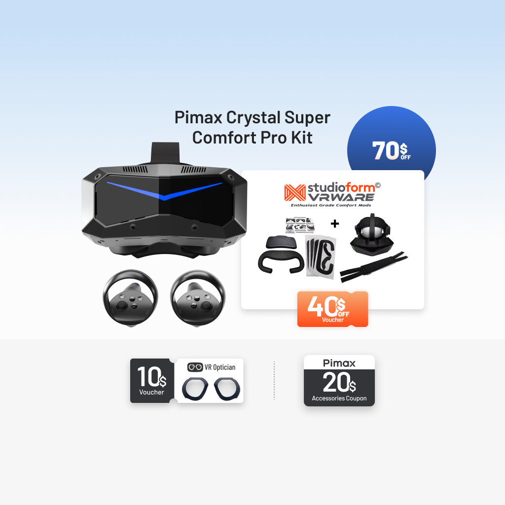 Pimax Crystal Super Comfort Pro kit – Pimax Store
