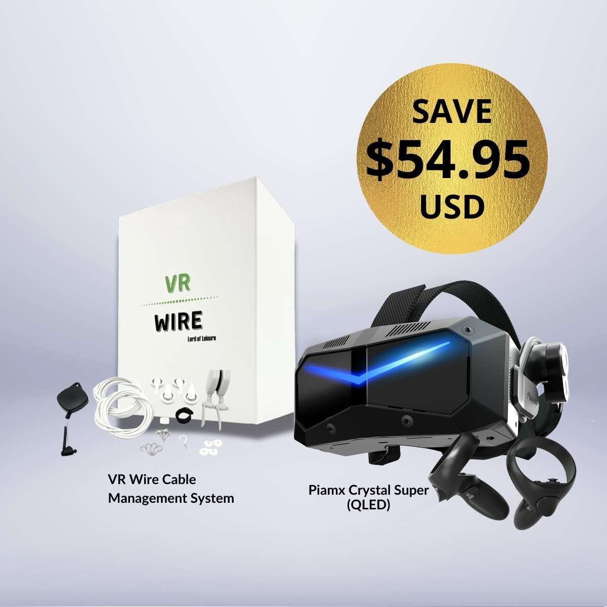 free vr goggles Pimax Crystal Super + Free VR Cable Management Bundle 57PPD / Full Payment
