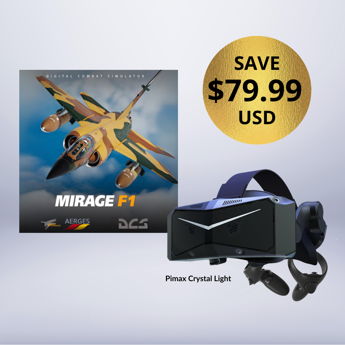 Pimax Crystal Light + Free Mirage F1 Addons Bundle – Pimax Store