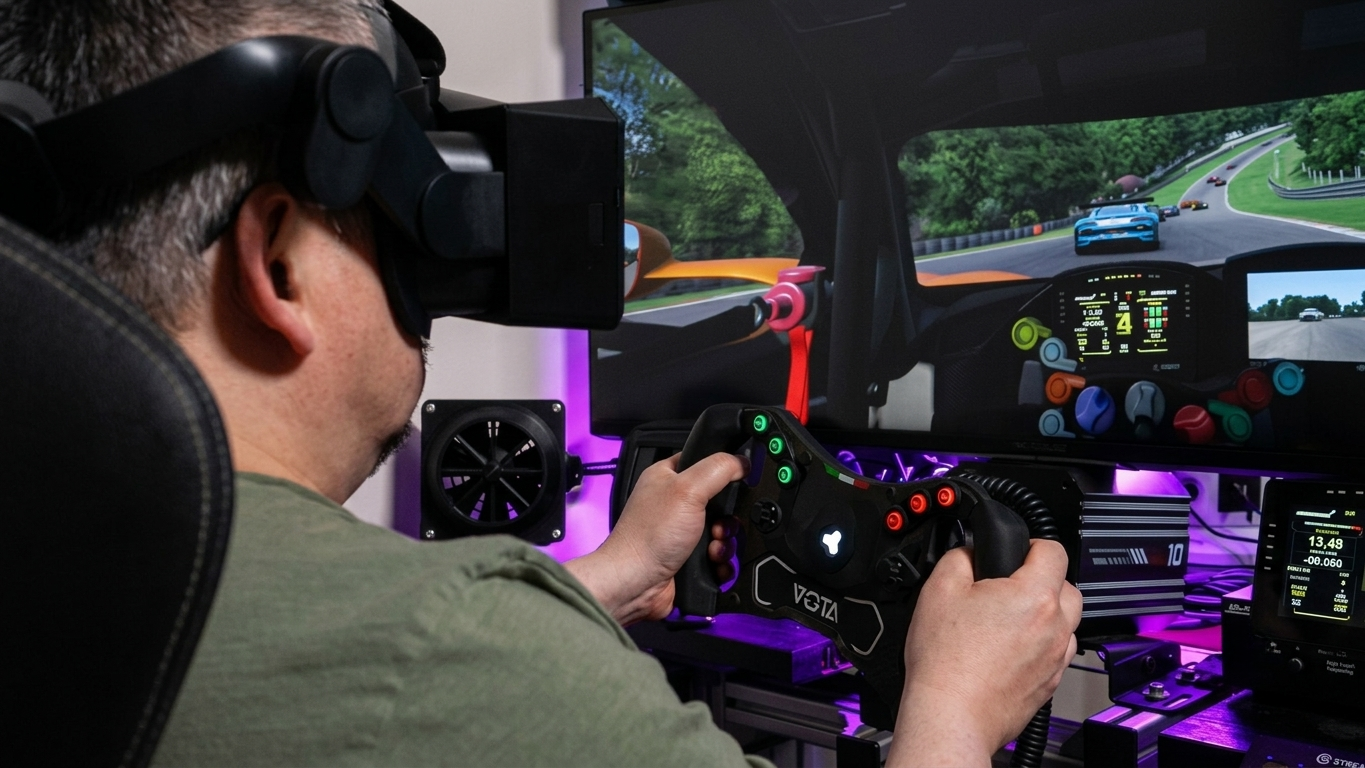 Crystal Light 2026 Review: The Best Mid-Range PCVR Headset for Sim Racing