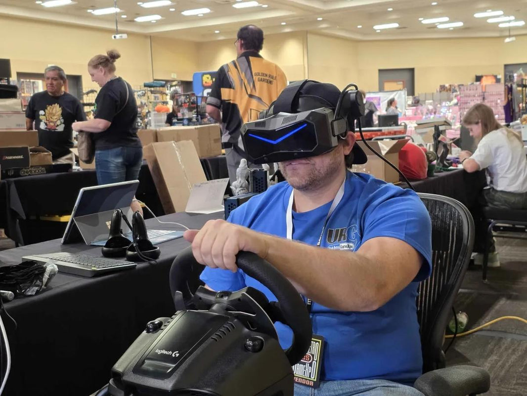 Pimax Crystal Super Hits the Track at Utah Retro Gaming Expo