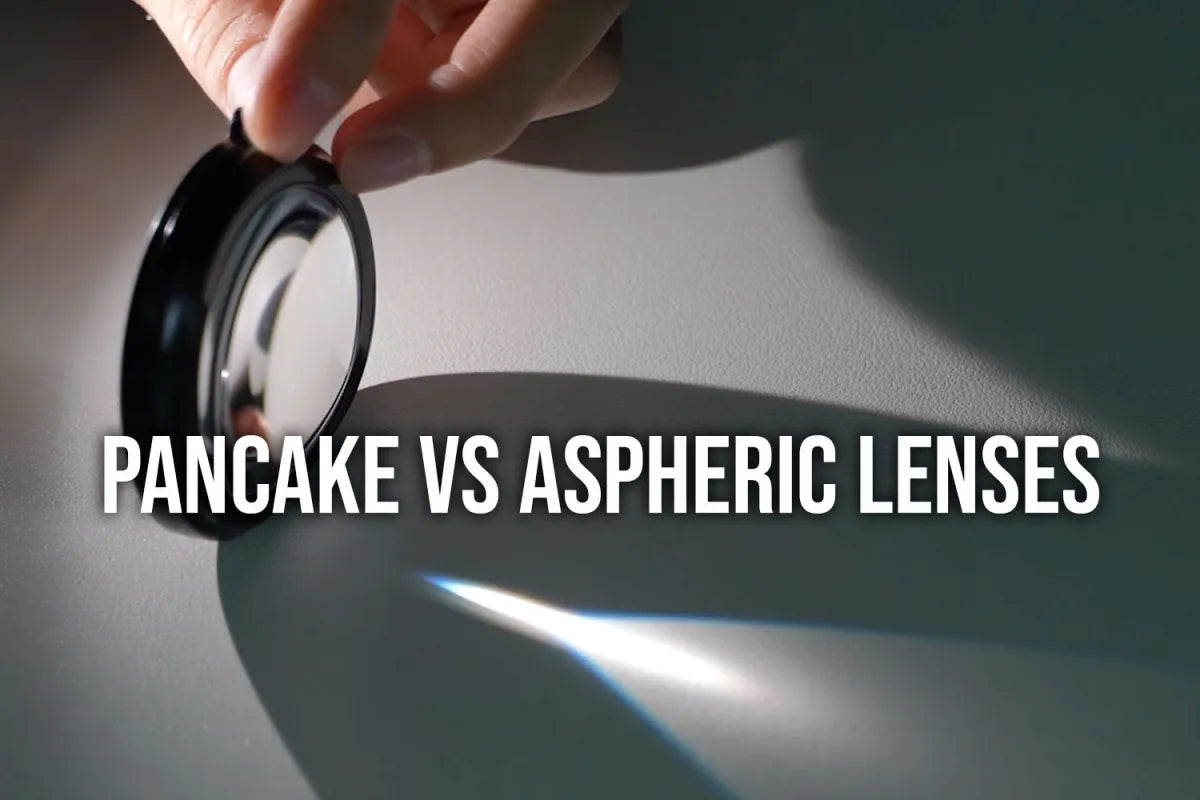 Aspheric vs. Pancake VR Lenses, and why glass?