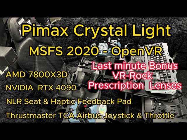 Setting Up Microsoft Flight Simulator with the Pimax Crystal Light