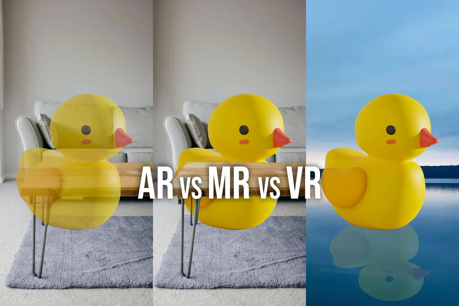 What is the difference between VR vs AR vs MR vs XR?