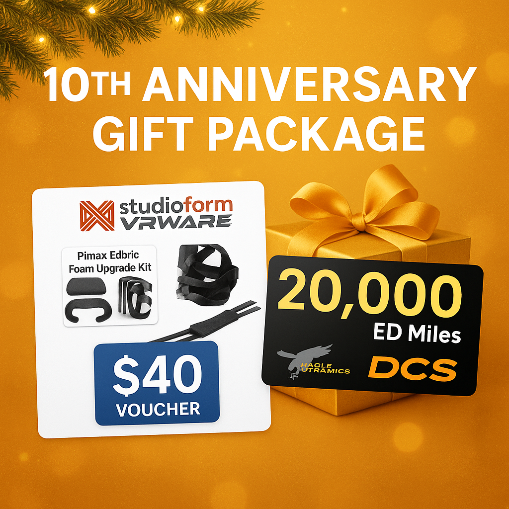 10th Anniversary Gift Package: 40$ off Studio Forms Voucher+ DCS 20,000 ED Miles