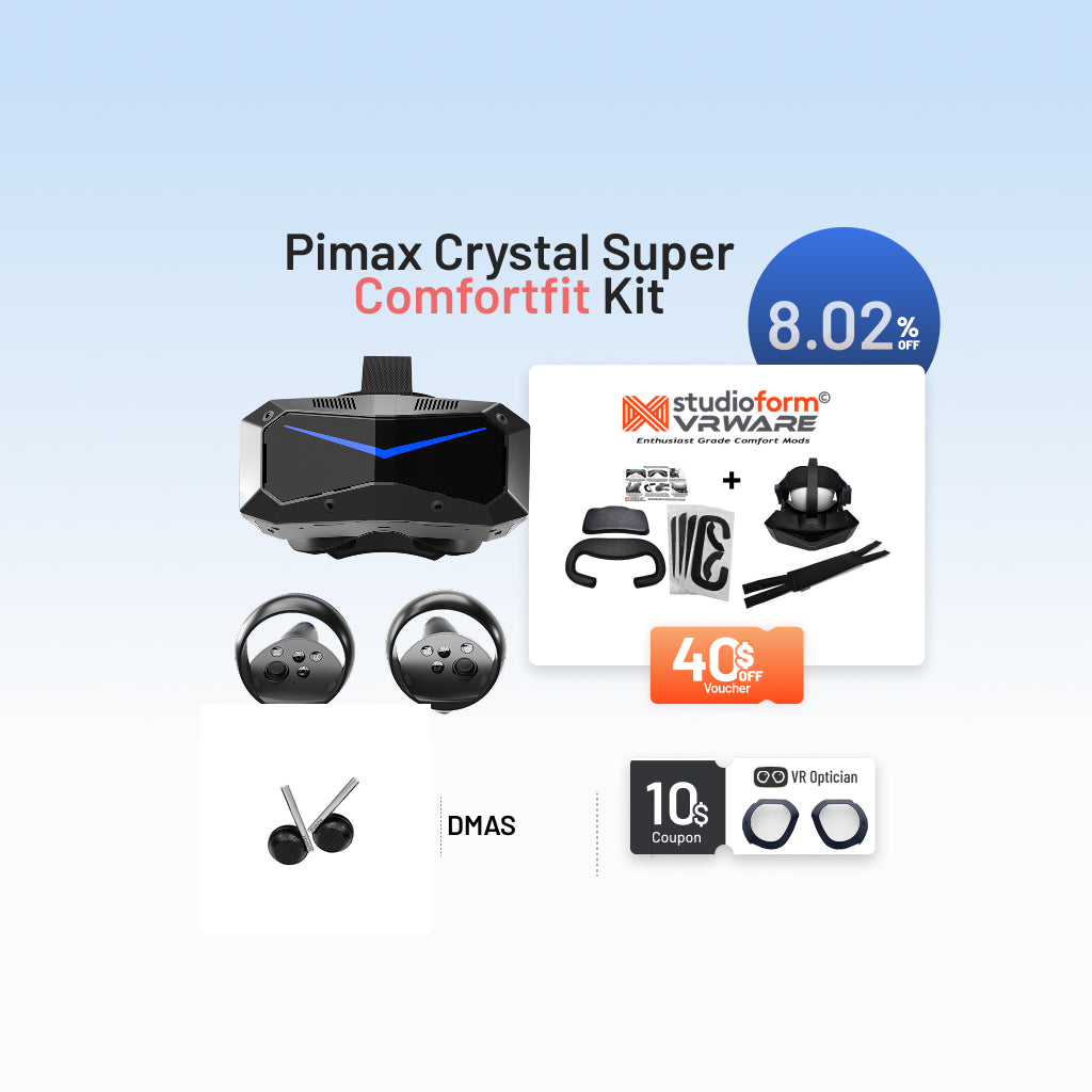 Pimax Crystal Super Comfortfit Bundle - Full Payment