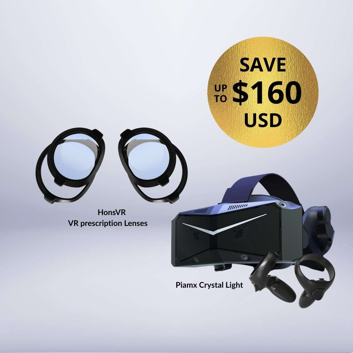 Purchase | Pimax Crystal Light + Free Premium VR Microphone Bundle