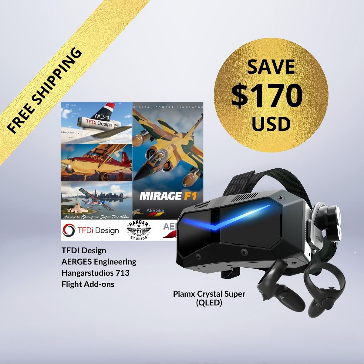 Pimax Crystal Super + Free VR Cable Management Bundle – Pimax Store