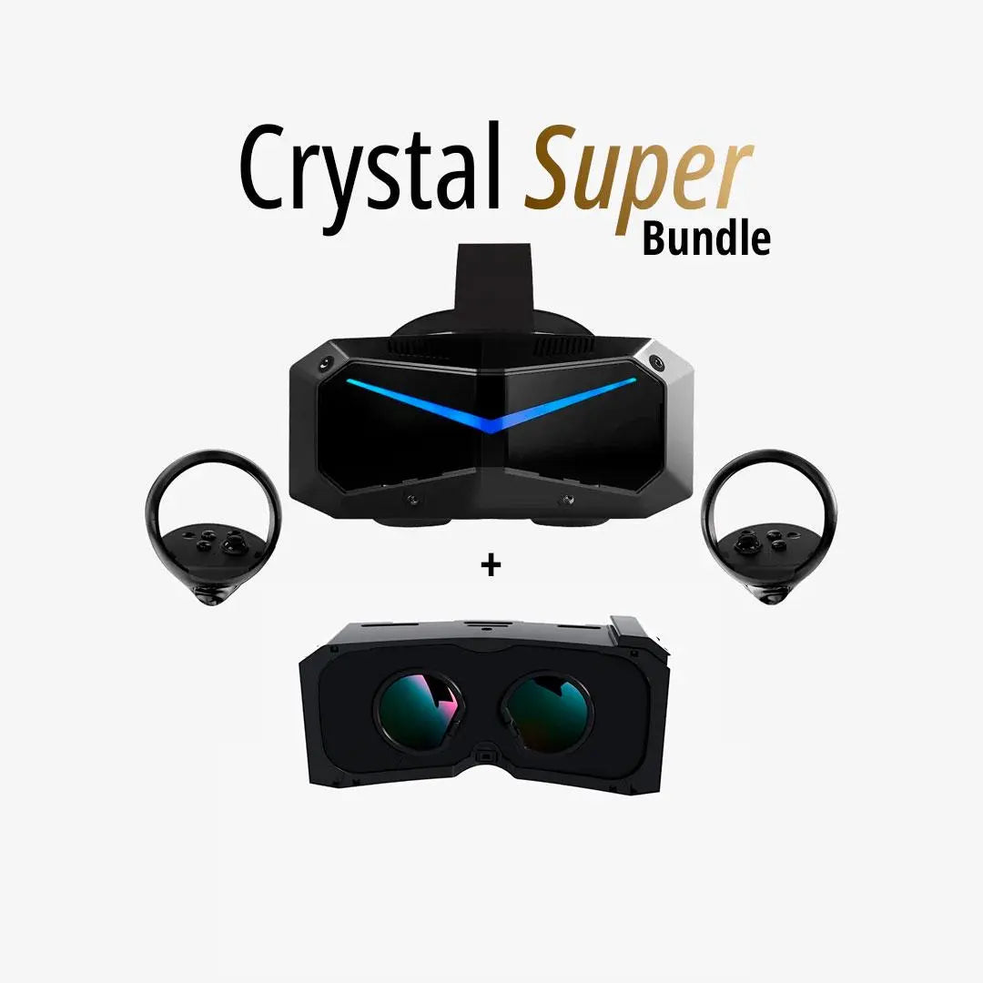 Crystal Super Golden Bundle (headset with both micro-OLED and QLED optical engine)
