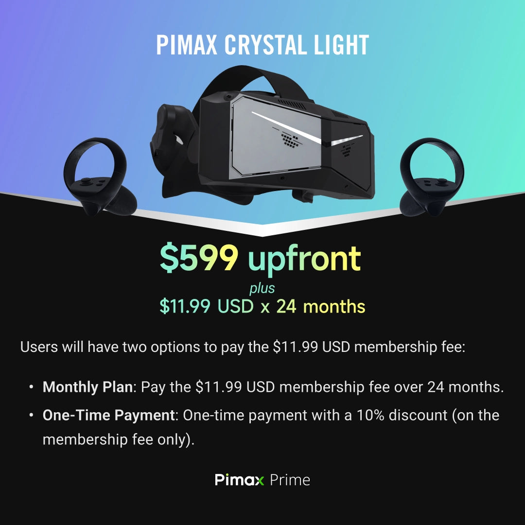 Purchase | Pimax Crystal Light