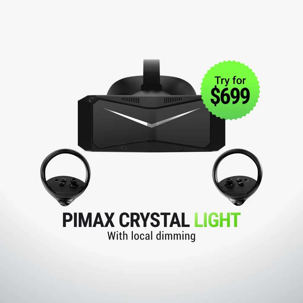 Pimax Crystal Light with Local Dimming - Trial Payment